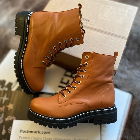 Anthropologie Harvest Hiker Boots - Picture 2 of 12